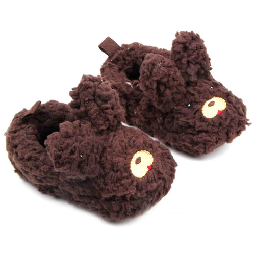 0-12M Baby Girls Boy Shoes Toddlers Warm Plush Slippers Soft Prewalker Shoes born First Walkers UBY