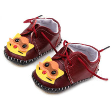 0-12M PU Leather Baby Shoes Toddler Kids Boy Girls Lace-Up Antislip First Walker ShoesUBY