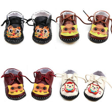 0-12M PU Leather Baby Shoes Toddler Kids Boy Girls Lace-Up Antislip First Walker ShoesUBY