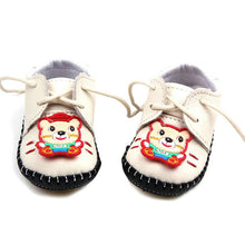 0-12M PU Leather Baby Shoes Toddler Kids Boy Girls Lace-Up Antislip First Walker ShoesUBY