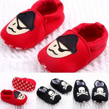 0-12M Toddler Baby Girls Boys Skull Pirate Printed Casual Shoes Soft Sole First WalkersUBY