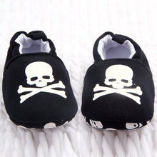 0-12M Toddler Baby Girls Boys Skull Pirate Printed Casual Shoes Soft Sole First WalkersUBY