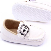 0-12M Unisex Baby Boys Girls PU Leather Cozy Anti Slip Bottom Sneakers Kids Soft Shoes First WalkersUBY