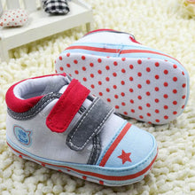 0-18M New Unisex Toddler Baby Boy Girls Slip-On Prewalkers Soft Sole Crib Shoes First WalkersUBY