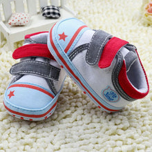 0-18M New Unisex Toddler Baby Boy Girls Slip-On Prewalkers Soft Sole Crib Shoes First WalkersUBY