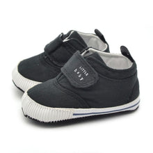 0-18M born Baby Boys Cotton Ankle Canvas High Crib Shoes Casual Sneaker Toddler First Walkers  UBY
