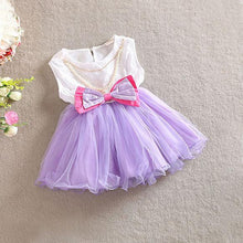 0-3Y Toddler Baby Kids Girls Princess Tutu Dress Bow Necklace Layered Dresses UBY