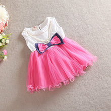 0-3Y Toddler Baby Kids Girls Princess Tutu Dress Bow Necklace Layered Dresses UBY
