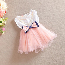 0-3Y Toddler Baby Kids Girls Princess Tutu Dress Bow Necklace Layered Dresses UBY