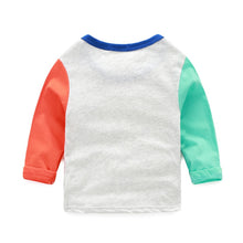 0-4 Years Baby Boy Girls 2 Pieces Sets Long Sleeve T-Shirt and Pants Animal Print Clothes UBY