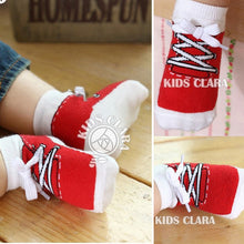 0-4 Years Baby Kids Infant Cotton Shoelaces Anti Slip Trainer Socks Booties Socks UBY
