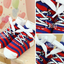 0-4 Years Baby Kids Infant Cotton Shoelaces Anti Slip Trainer Socks Booties Socks UBY
