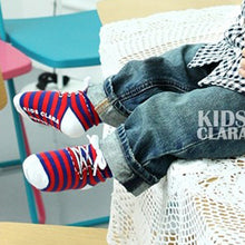 0-4 Years Baby Kids Infant Cotton Shoelaces Anti Slip Trainer Socks Booties Socks UBY