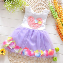 0-4Y Baby Kids Girls Dress Sleeveless Toddler Princess Party Tutu Summer Casual Floral Dress UBY