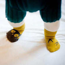 0-4Y Cute Toddler Baby Kids Girls Boys Soft Socks Cartoon Owl Pattern Socks Cotton Socks  UBY