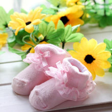 0-6 Months Toddlers Infants Cotton Ankle Socks Baby Girls Princess Bowknots Socks UBY