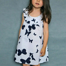1-5Years Princess Baby Girls Dress Kids Print Sweet One-piece Dresss  UBY