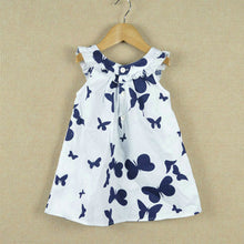 1-5Years Princess Baby Girls Dress Kids Print Sweet One-piece Dresss  UBY