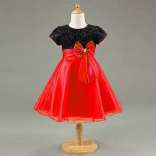 1-7Years Kids Girl Princess Bow Tutu Dress Baby Wedding Party Pageant Tulle Dresses  UBY