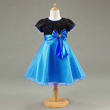 1-7Years Kids Girl Princess Bow Tutu Dress Baby Wedding Party Pageant Tulle Dresses  UBY
