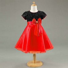 1-7Years Kids Girl Princess Bow Tutu Dress Baby Wedding Party Pageant Tulle Dresses  UBY