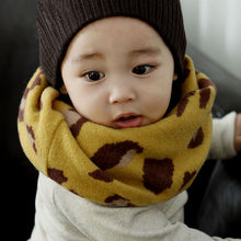 1-8Y Warm Girl Boy Baby Kids Scarf Neckerchief Leopard Printed Scarves  UBY