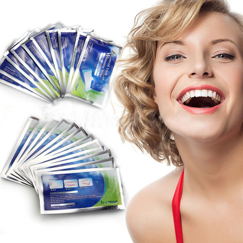 1 Pack 28pcs Teeth Whitening Strips Professional teeth Bleaching Whiter Gel Strips GY487 UBY
