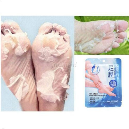 1 Pair Baby Foot Peeling Renewal Exfoliate Mask Remove Dead Skin Prevent Heel UBY