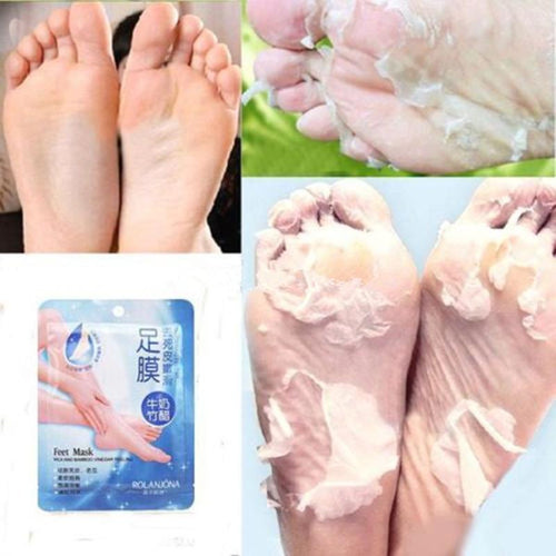Baby Exfoliating Foot Mask Peeling Remove Dead Skin Cuticles Feet Care PY1 UBY