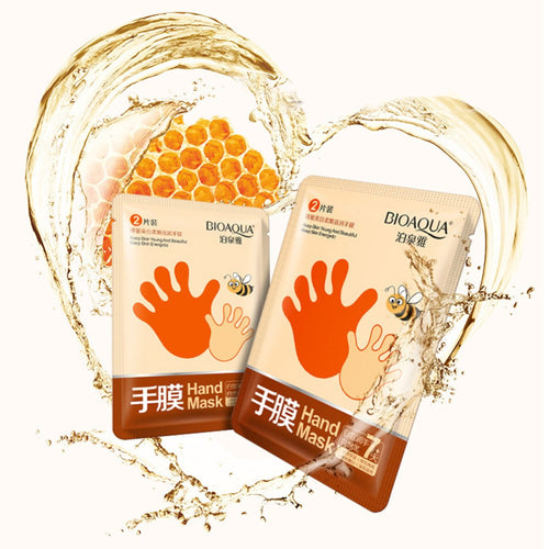1 Pair Moisture Whitening Hand Mask Spa Mask Remove Dead Skin Peeling Hand Film Mask LZH7 UBY