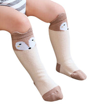 born 0-4Years Kids Girl Boy Animal Pattern Anti-slip Knee High Baby Socks UBY