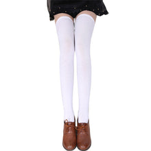 1 Pair OfNew Fashion Women Cotton Sexy Thigh High Over The Knee Socks Long Cotton Stockings For Girls Ladies Women UBY