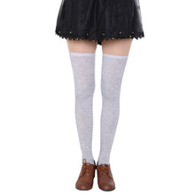 1 Pair OfNew Fashion Women Cotton Sexy Thigh High Over The Knee Socks Long Cotton Stockings For Girls Ladies Women UBY