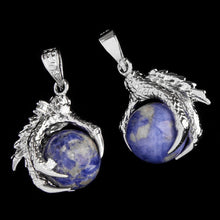 1 Pcs Silver Plated Dragon Claw Wrap Ball Beads Charm Pendant Necklaces Lisa's Store UBY