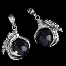 1 Pcs Silver Plated Dragon Claw Wrap Ball Beads Charm Pendant Necklaces Lisa's Store UBY