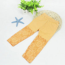 10 Colors Baby Kids Girls Cropped Leggings Lace Floral Casual 3 4 Capri Pants Trousers 2-7Y HT UBY