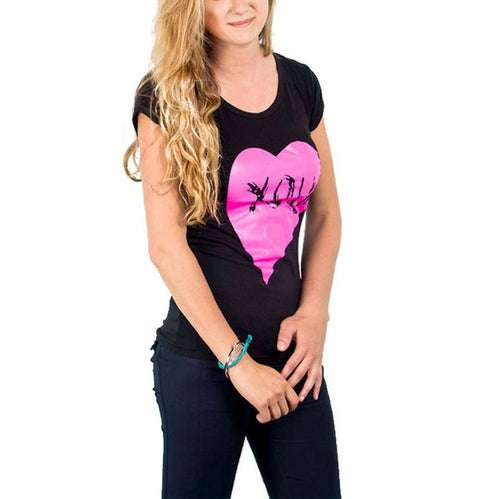 Brand Women T Shirt Ladies O-neck striped Cute Cartoon Print Short Sleeve Shirt Slim T Shirt Cotton Tops Tees Plus Size UBY