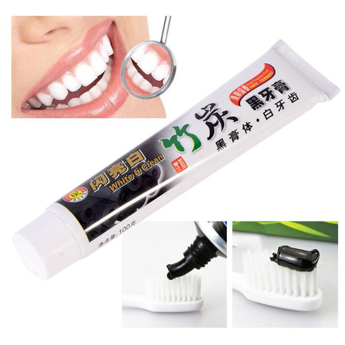 100g Bamboo Charcoal All-purpose Teeth Whitening The Black Toothpaste  UBY