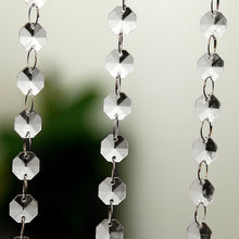 10Pcs 1M 33 Foot Wedding DIY Decor Acrylic Crystal Beads Curtain Strand Garland Hot UBY