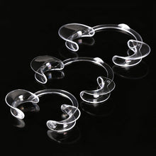 10pcss 3 size C Shape Teeth Whitening Dental Equipment Intraoral Cheek Retractor Lip Mouth Opener Tooth Whitener UBY