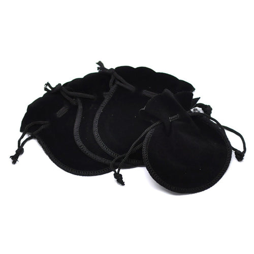 10Pcs 66x78cm Velvet Flocking Drawstring Pouches Coin Jewelry Wedding Gift Bag UBY