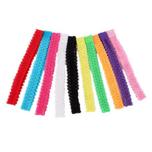 10Pcs Baby Girl Headband Lace Headwear Elastic Hair Band Hairband HeaddressUBY