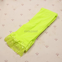 12 Color Toddler Kids Girls Lace Velvet Leggings Child Skinny Stretchy Pants UBY