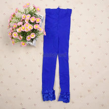 12 Color Toddler Kids Girls Lace Velvet Leggings Child Skinny Stretchy Pants UBY