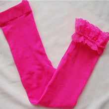 12 Color Toddler Kids Girls Lace Velvet Leggings Child Skinny Stretchy Pants UBY
