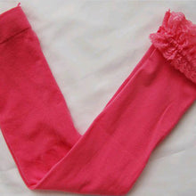12 Color Toddler Kids Girls Lace Velvet Leggings Child Skinny Stretchy Pants UBY