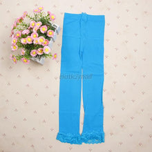 12 Color Toddler Kids Girls Lace Velvet Leggings Child Skinny Stretchy Pants UBY