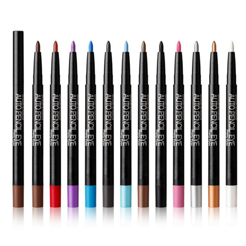 12 Colors Eyeshadow Eyeliner Pen Highlights Natural Long Lasting Waterproof Eye Shadow Pencil For Ladies Cosmetic Makeup SetLQ UBY