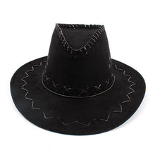 12 Colors Retro Western Cowboy Bucket Brim Hat Cap Men Women Unisex Sunscreen Knight Hats With Rope PY1 UBY