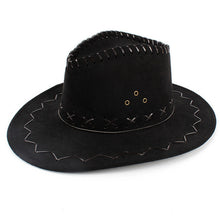 12 Colors Retro Western Cowboy Bucket Brim Hat Cap Men Women Unisex Sunscreen Knight Hats With Rope PY1 UBY